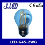 LED G45 glass filament bulb 2W 4W